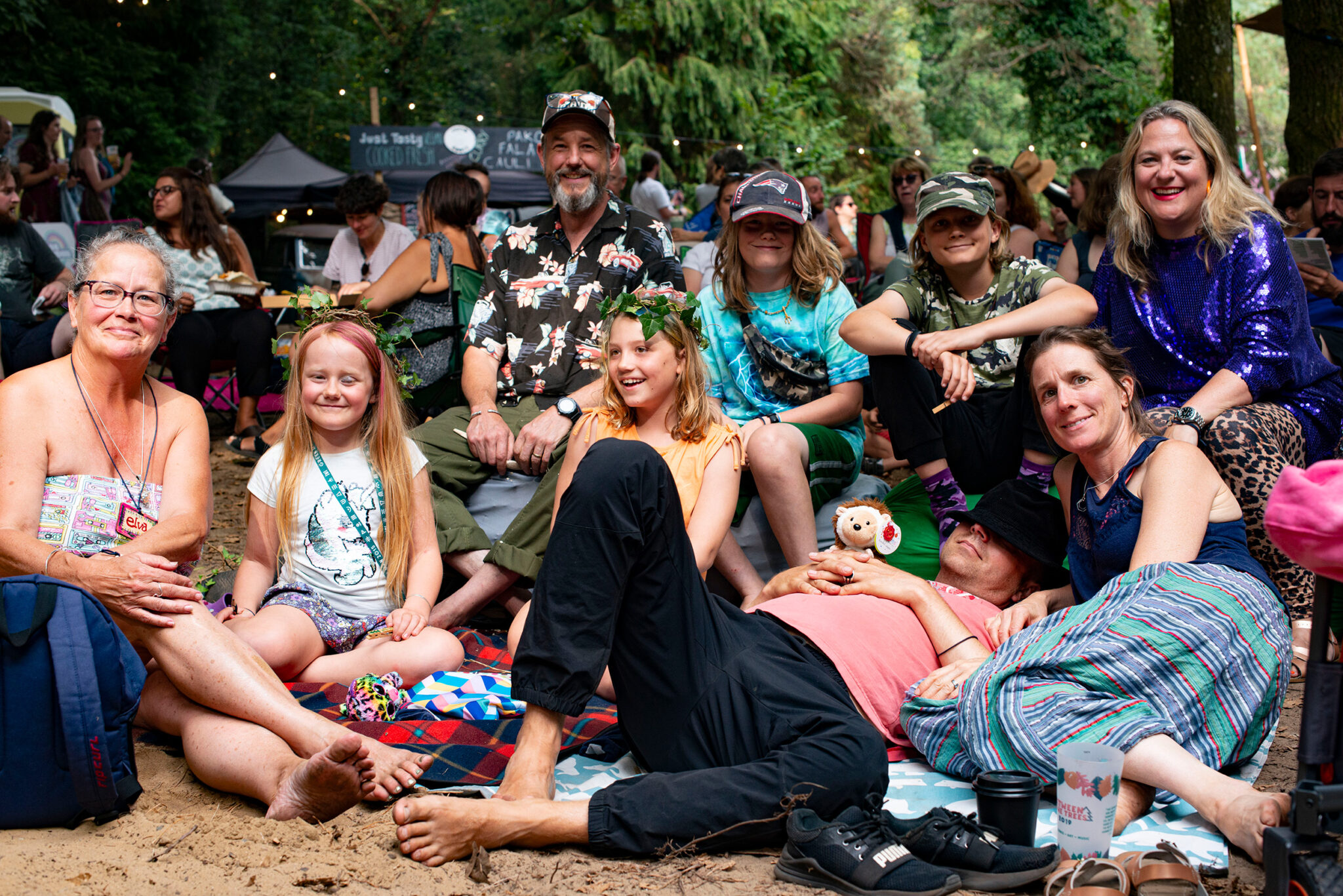 Between the Trees Festival, Candleston Woods, Merthyr Mawr, South Wales
